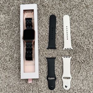 Apple Watch SE w/ MICHELE and Apple Watch bands